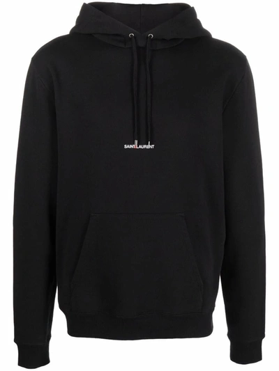 Saint Laurent Sweaters In Black