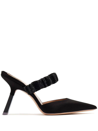 Sebastian Milano Sandals In Black