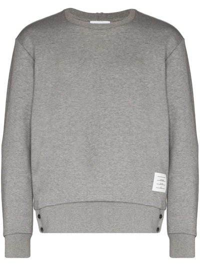 Thom Browne Sweaters In Lt Grey