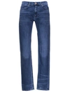 Versace Jeans In Washed Medium Blue