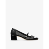 Jimmy Choo Elisa Mesh Mary Jane Ballerina Pumps In Black/black