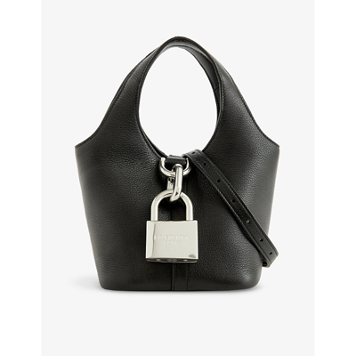 Balenciaga Women's Black Locker Small Leather Cross-body Bag