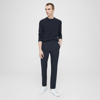 Theory Zaine Pant In Stretch Cotton In Baltic