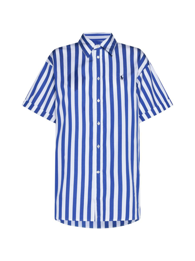 Polo Ralph Lauren Shirts In Blue,white