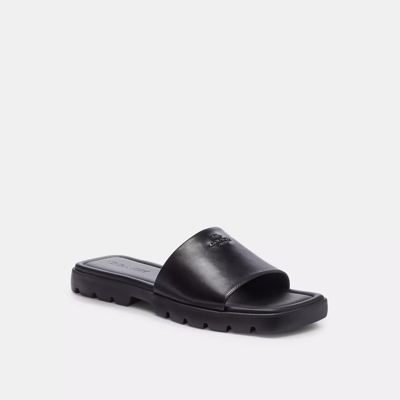 Coach Fiona Sandal In Black