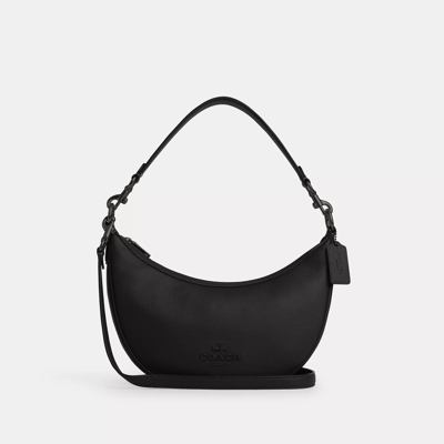 Coach Aria Shoulder Bag In Black