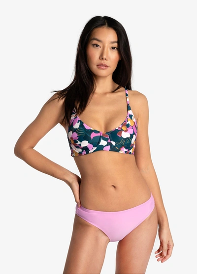 Lole Amalfi Bikini Top In Rio Floral Crocus