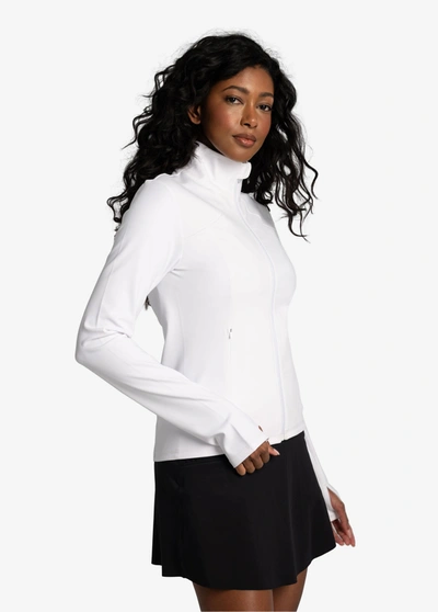 Lole Step Up Jacket In White