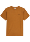 Maison Kitsuné Bold Fox Head Cotton T-shirt In Orange
