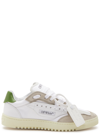 OFF-WHITE OFF-WHITE 5.0 PANELLED CANVAS SNEAKERS