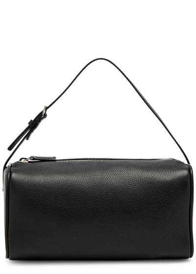 The Row 90's Leather Top Handle Bag In Black