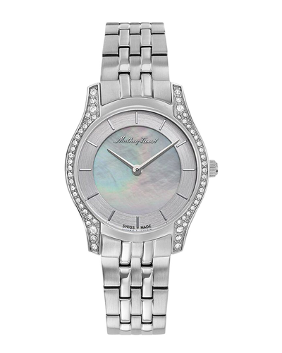 Mathey-tissot Women's Tacy Mother Of Pearl Dial Watch In Multi
