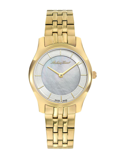 Mathey-tissot Women's Tacy Mother Of Pearl Dial Watch In Multi