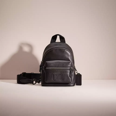 Coach Restored Academy Backpack 15 In Black