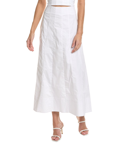 Staud Wells Skirt In White