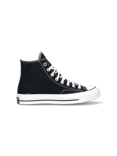 Converse "chuck 70 Vintage Canvas" Sneakers In Black  