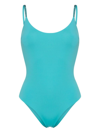 Fisico Crystal-embellished Swimsuit In Blue