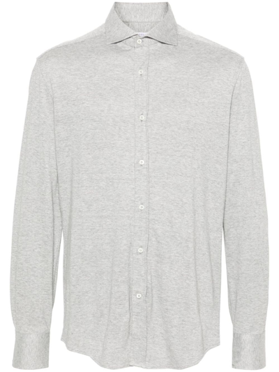 Brunello Cucinelli Shirt In Gray