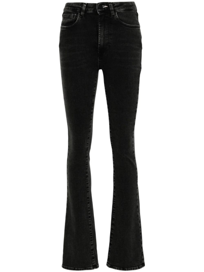 3x1 Maya Low-rise Skinny Jeans In Black