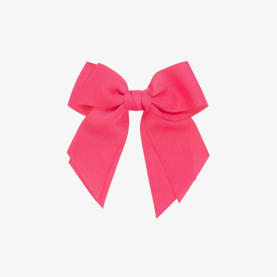 Abel & Lula Kids' Girls Pink Bow Hair Clip (12cm)