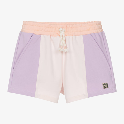 Carrèment Beau Babies' Girls Pink Cotton Jersey Shorts