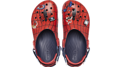 Crocs Mens  Team Spider-man All-terrain Clog In Navy/red