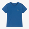LACOSTE BLUE ULTRA DRY T-SHIRT