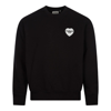 Carhartt Heart Bandana Logo-print Sweatshirt In Black