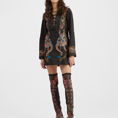 La Doublej Chiara Dress In Eve Place Black