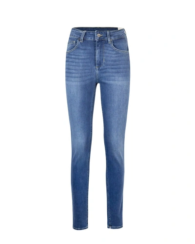 Liu •jo Rhinestone-embellished Skinny Jeans In Blue