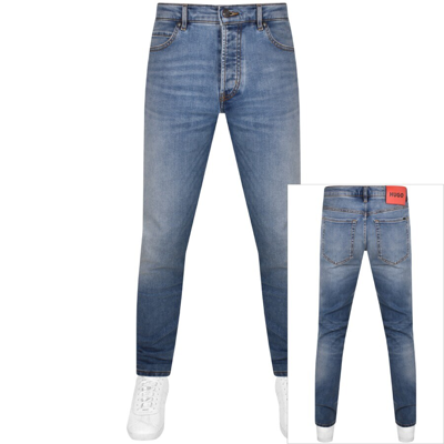 Hugo 634 Tapered Fit Jeans Blue