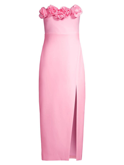 Likely Women's Catania Strapless Midi-dress In Rose Shadow