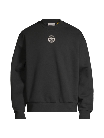 MONCLER GENIUS MEN'S MONCLER X ROC NATION DESIGNED BY JAY-Z CREWNECK SWEATSHIRT