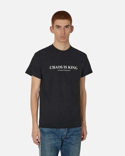 Aar Chaos Is King T-shirt In Black