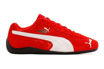 Pre-owned Puma Speedcat Ls High Risk Red White In High Risk Red/white