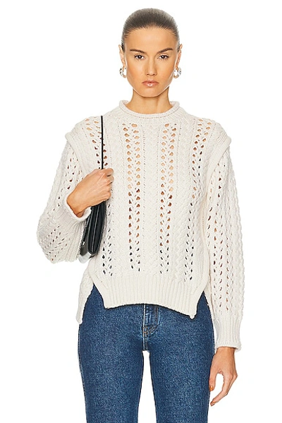 A.l.c Chandler Sweater In Off White