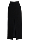 ALEXANDER MCQUEEN WOMEN'S WOOL TWEED MAXI SKIRT