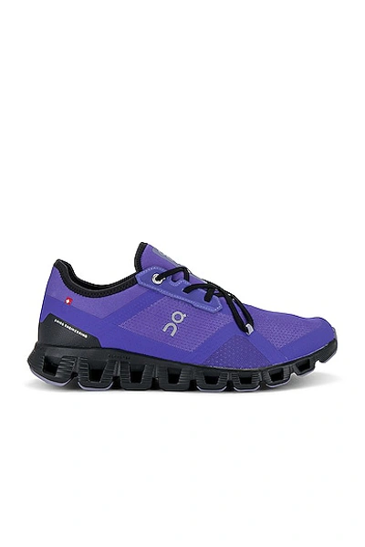 On Cloud X 3 Ad Sneaker In Purple