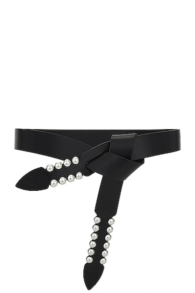 Isabel Marant Lecce Belt In Black