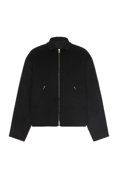 Balenciaga Zip Up Jacket In Black
