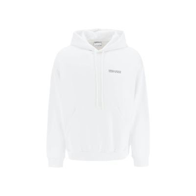 Marcelo Burlon County Of Milan Logo Hooded Sweatshirt In White