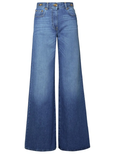 Versace Blue Cotton Jeans