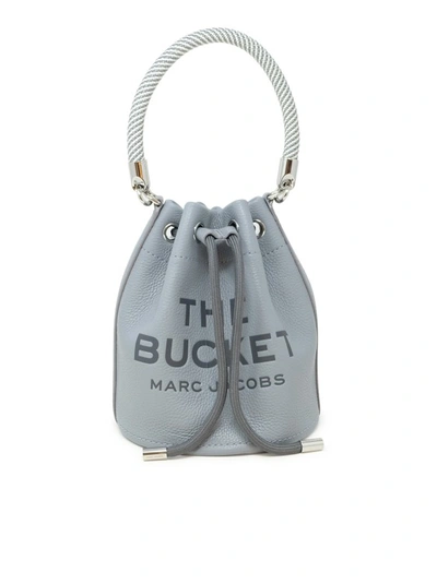 Marc Jacobs Grey Leather The Mini Bucket