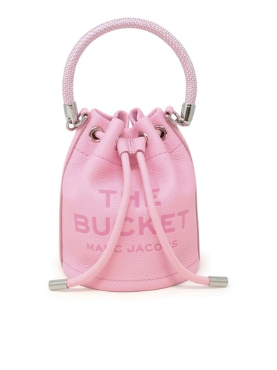 Marc Jacobs Candy Pink Leather The Mini Bucket