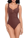 Miraclesuit Must Haves Escape Underwire One-piece In Tamarind
