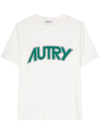 Autry Logo-print T-shirt In White