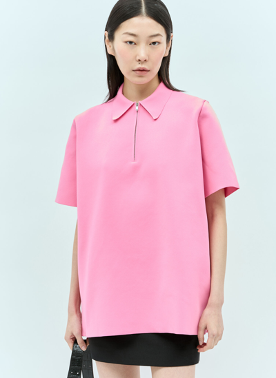 Jil Sander T-shirt And Polo In Pink