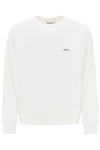 Autry Logo-patch Jersey Sweatshirt In White