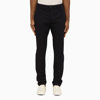 Department Five Department 5 Navy Cotton Chino Trousers In Blue