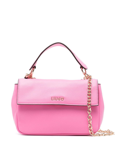 Liu •jo Liu Jo Logo Detail Bag In Pink